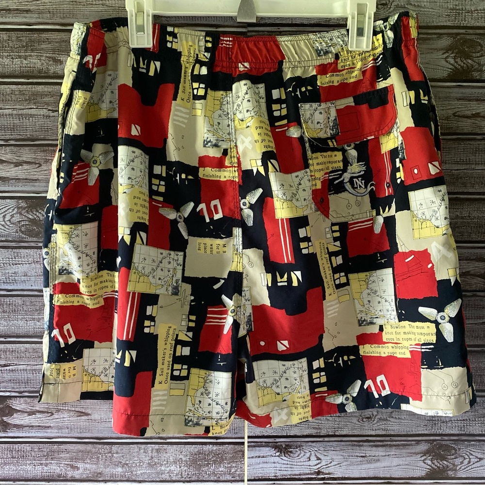 Nat Nast Men's Swim Trunks Size XL - Picture 2 of 9